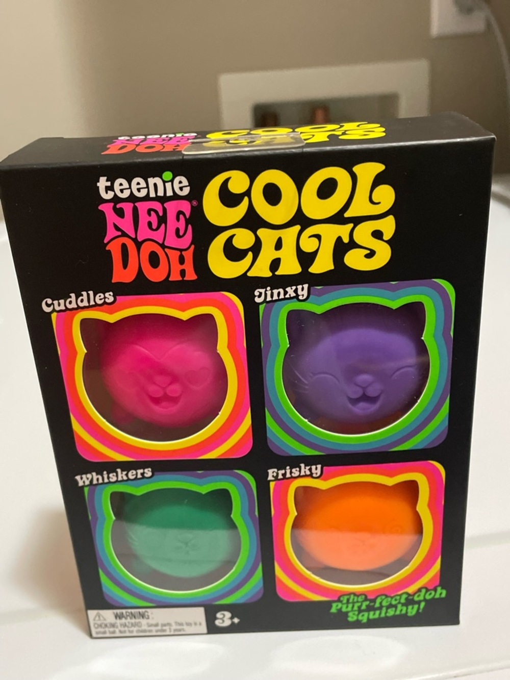 Teenie Nee Doh Cool Cats Squishy Set